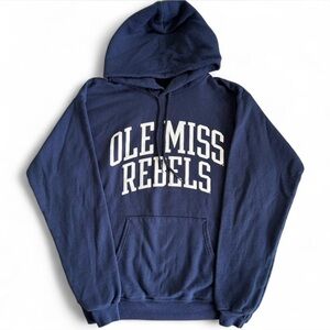 Classic Ole Miss Rebels Hanes EcoSmart Pullover Hoodie